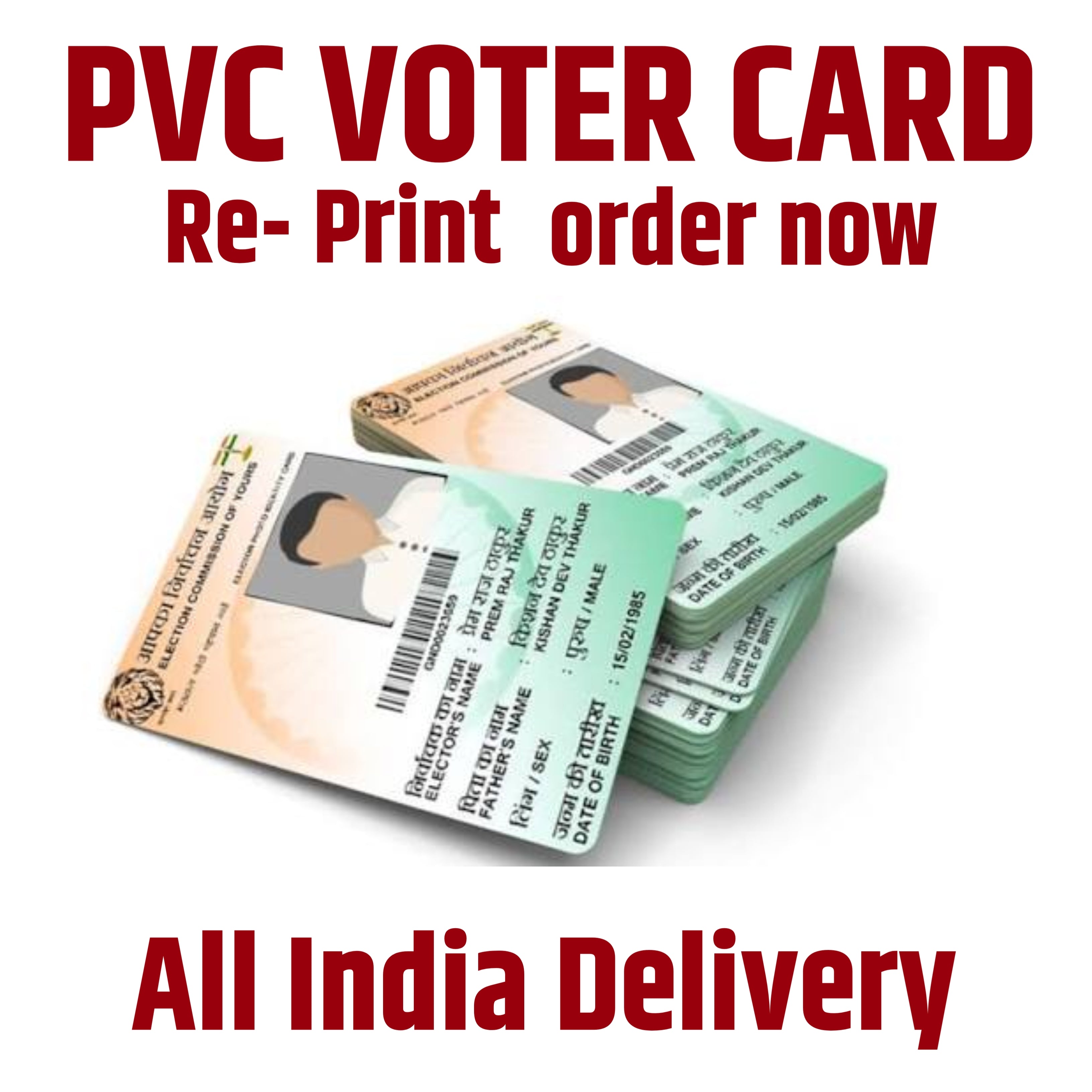 PVC VOTER CARD