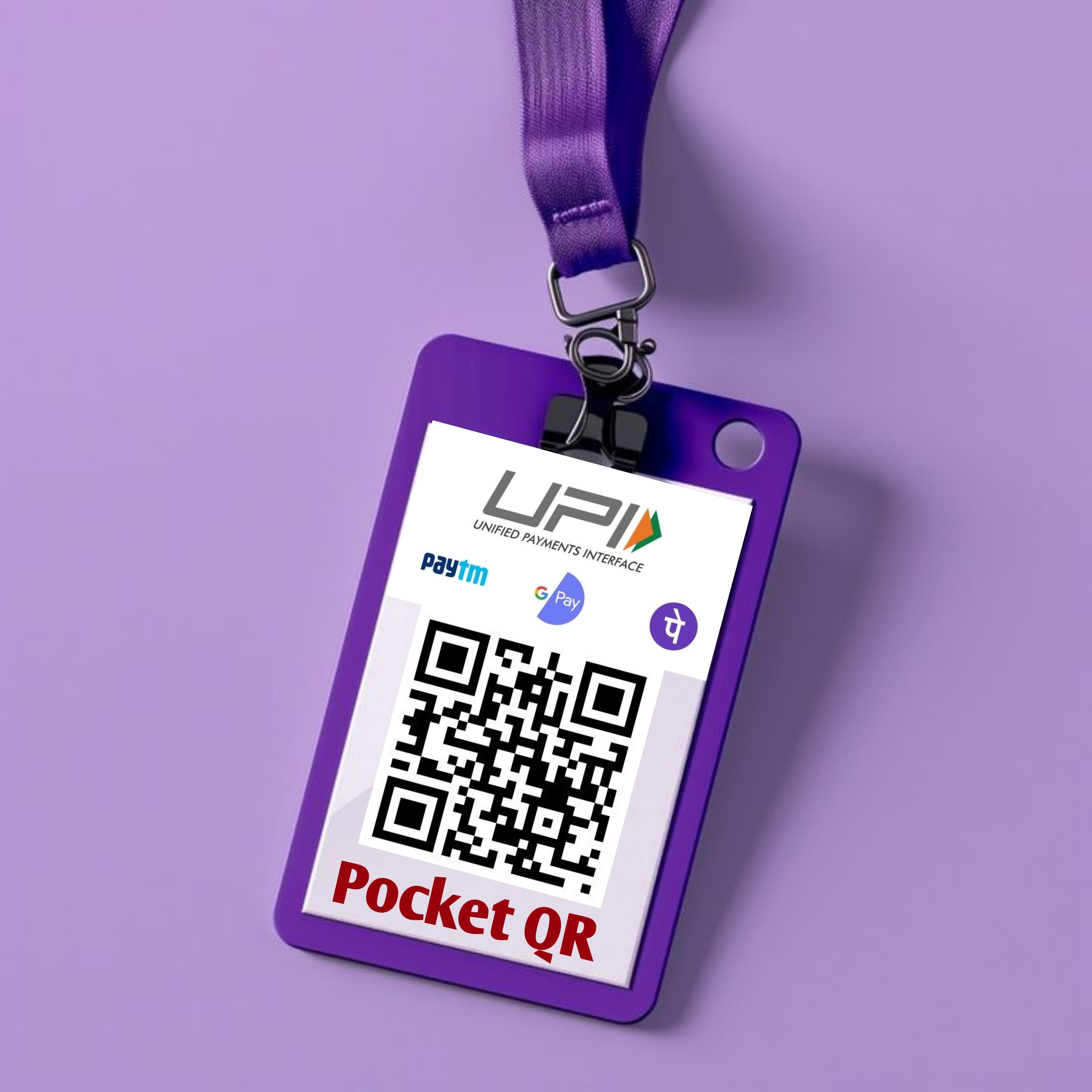 Pocket QR Customised