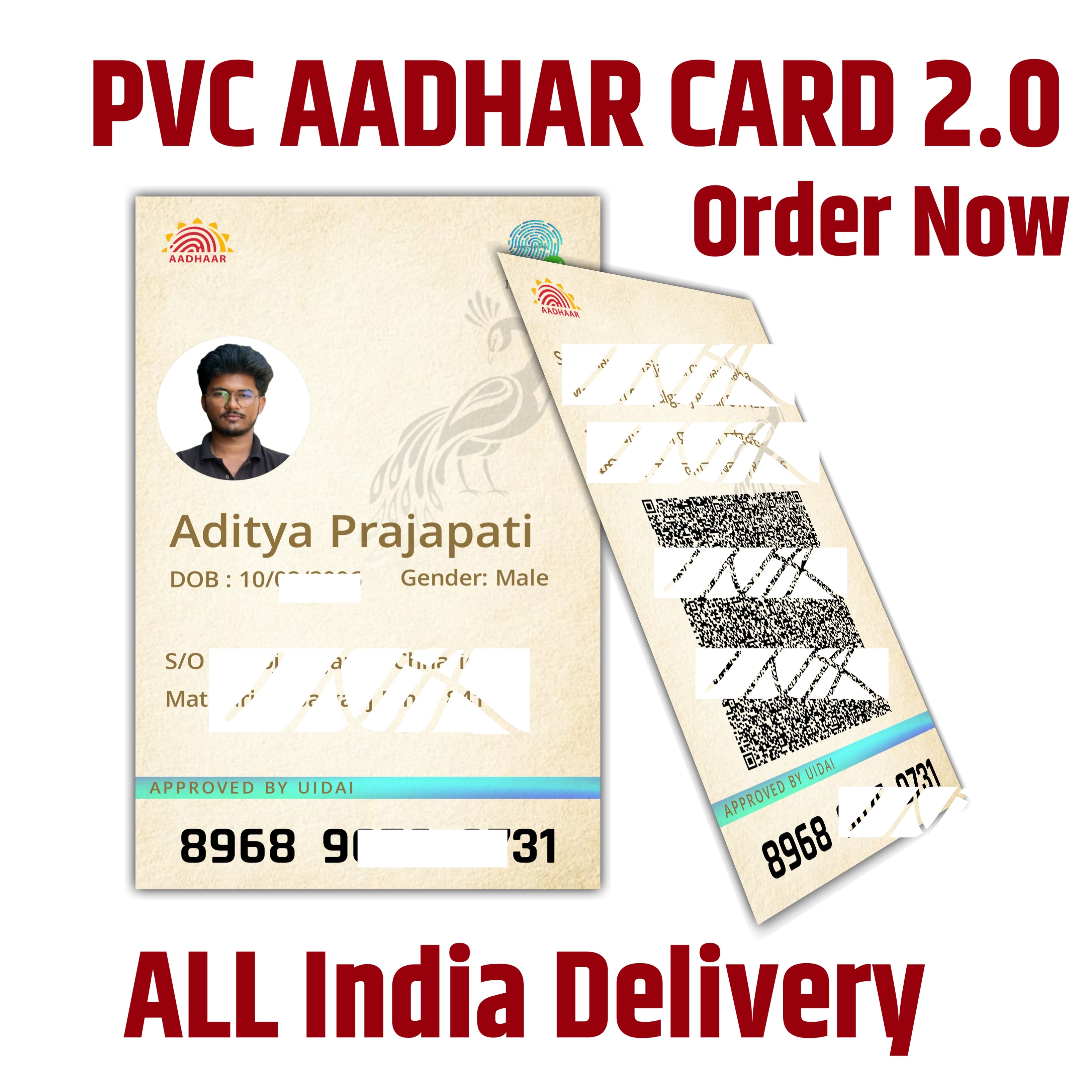 AADHAR CARD 2.0 PVC