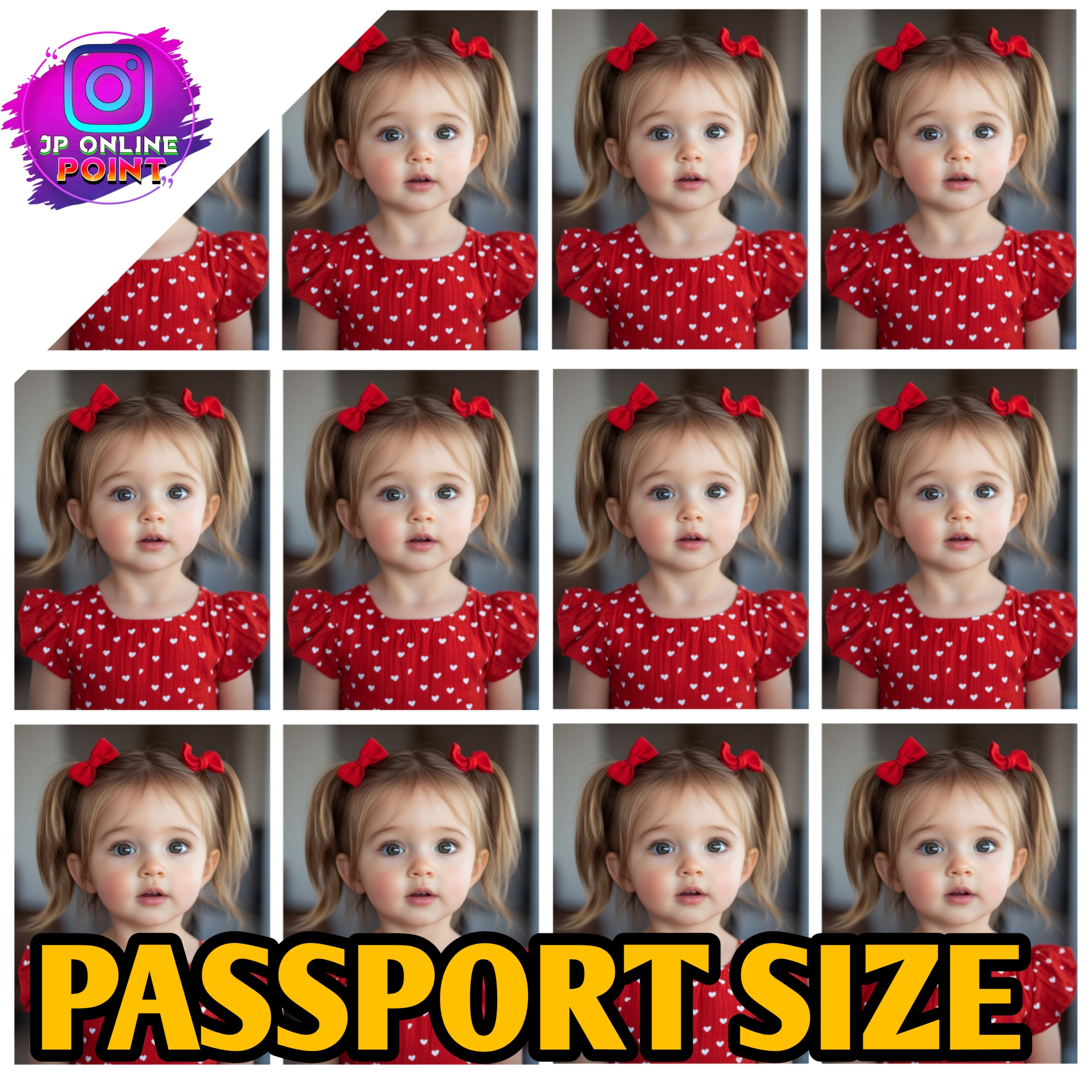Passport size photo